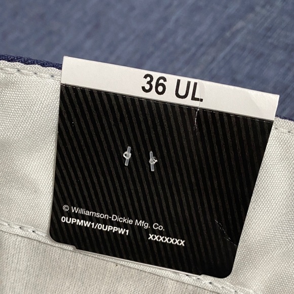 Dickies 874 Original Work Pants 36x34 Navy Blue Flat Front Straight Leg NWT - Picture 7 of 7